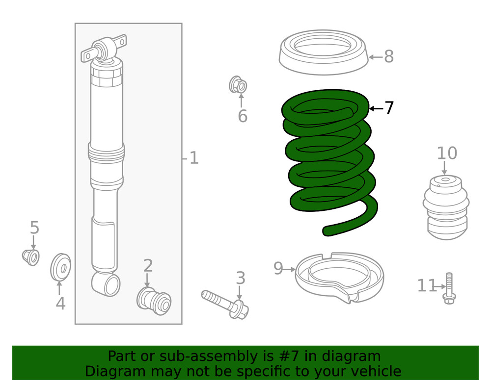Genuine Honda Coil Spring 52441-TK8-A03