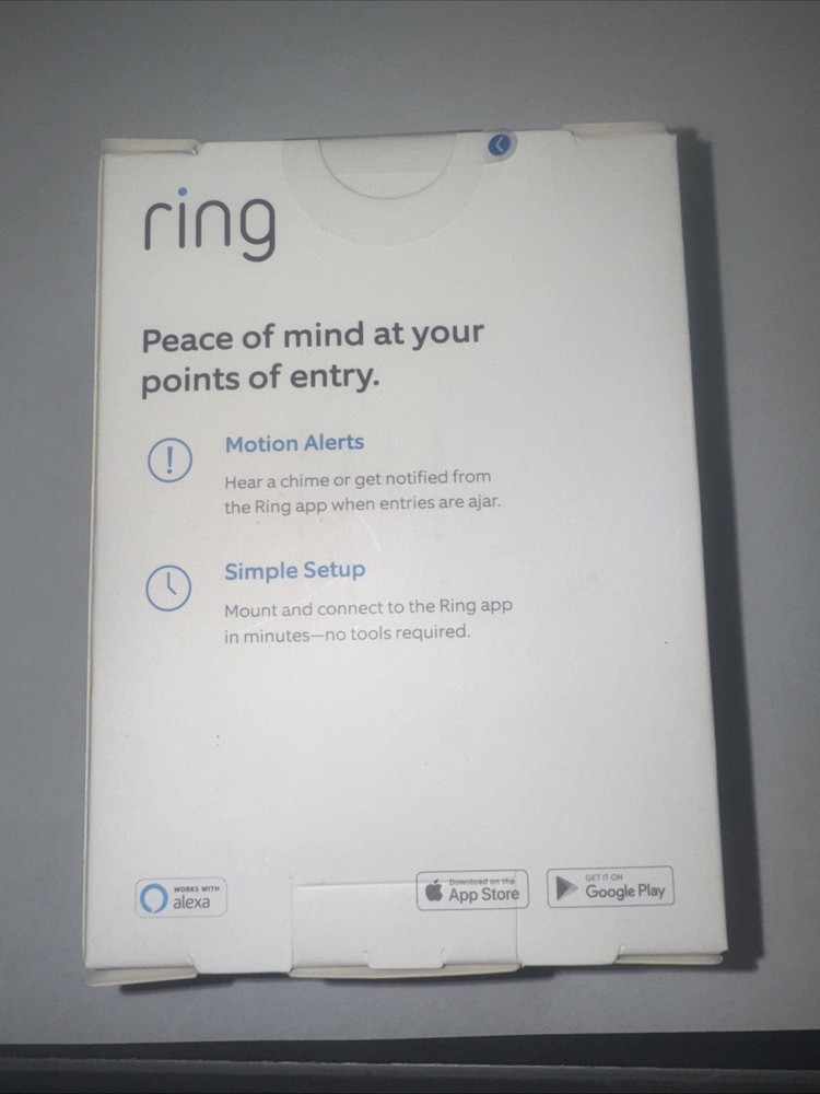 Ring Alarm 2nd Gen Contact Sensor - White