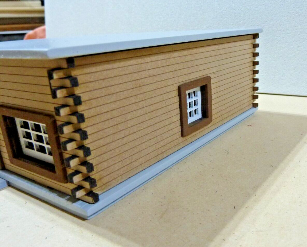 Custom 1/64 Scale Cabin/Office 1/8" MDF-BROWN