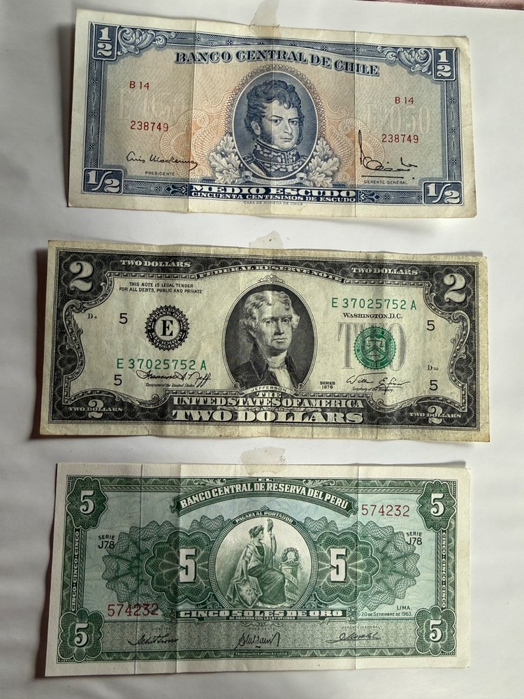 Chile, US, Peru Bills