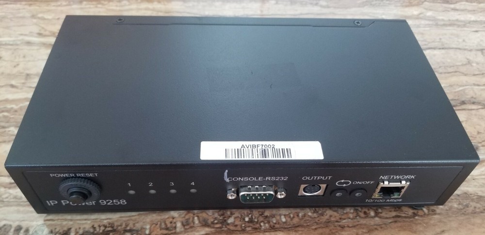 IP9258TP 4 Port Built-In Web AC Power Switch Controller Remote Reboot Auto PING