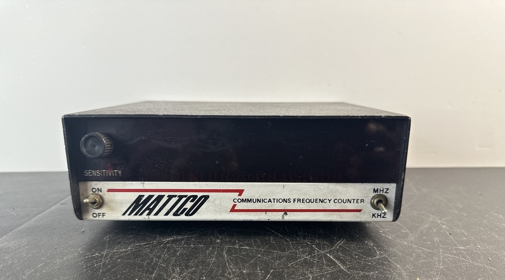 Mattco Communication Frequency Counter Model 745  (untested)