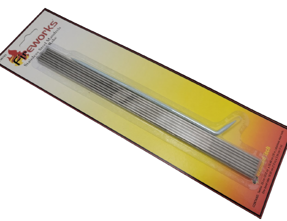 VALUE PACK! FIREWORKS Beadmaking 12 3/32" Stainless Mandrels + Rake SET