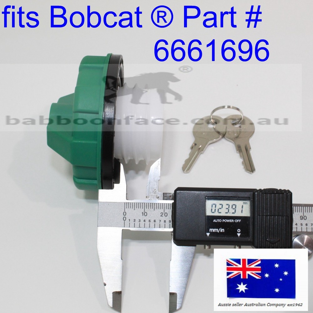 for Bobcat Locking Diesel Fuel Cap 6661696 E16 E17 E17Z E19 E20 E20Z E25 E26 E27