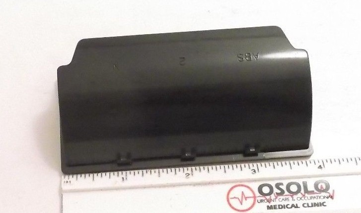 LAMP AT-100-B Recessed Pull Handle - Black - Plastic - Prepaid Shipping