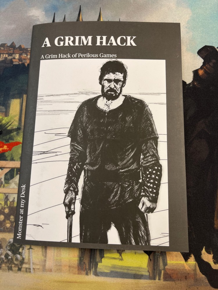 A Grim Hack - Roleplaying RPG Game Exalted Funeral New!