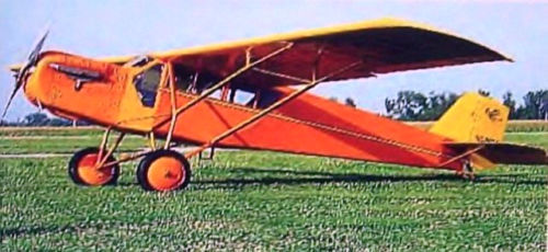 Flyline CURTISS ROBIN PLAN + CONSTRUCTION ARTICLE for 41" Span RC Model Airplane
