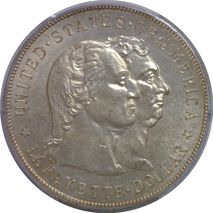1900 Lafayette Commemorative Silver Dollar PCGS MS-62