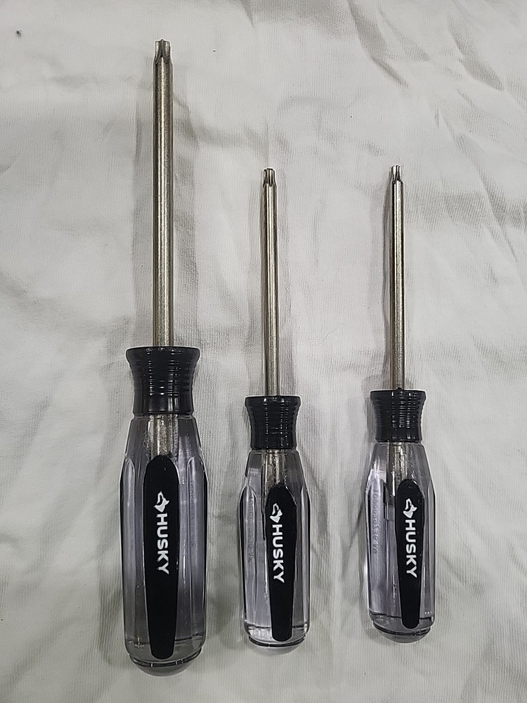 Husky 3 Piece Torx screwdriver set