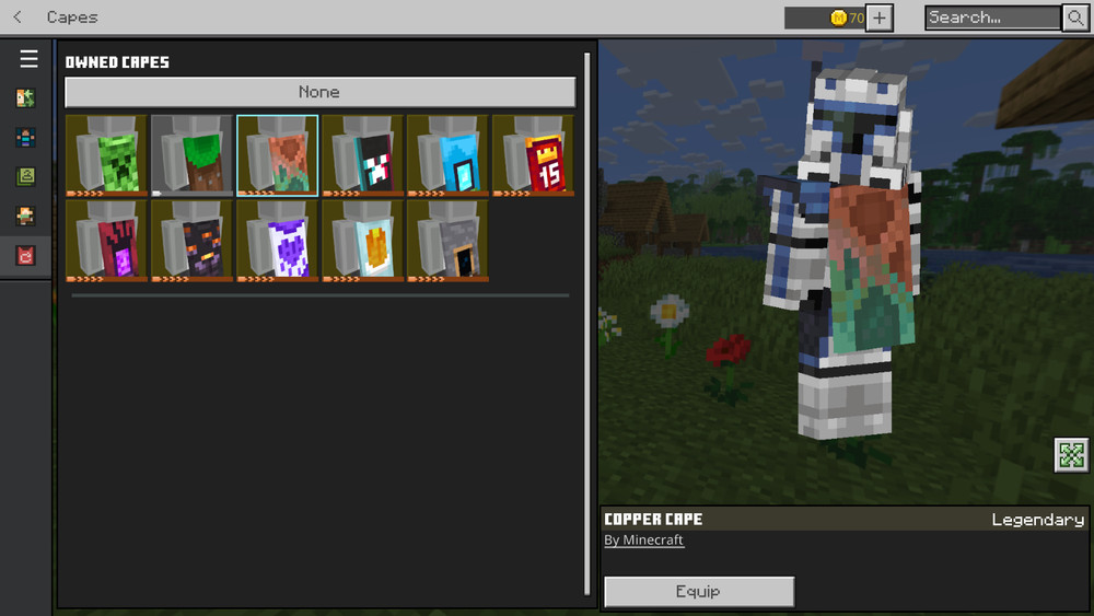 🔥 Minecraft Copper Cape – GLOBAL Redeem Code – Java & Bedrock Edition, PC, XBOX