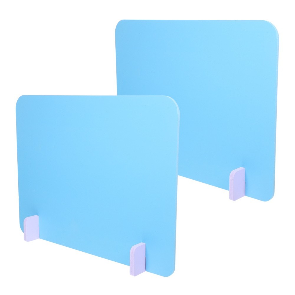 2 Sets Student Testing Dividers Countertop Privacy Classroom for