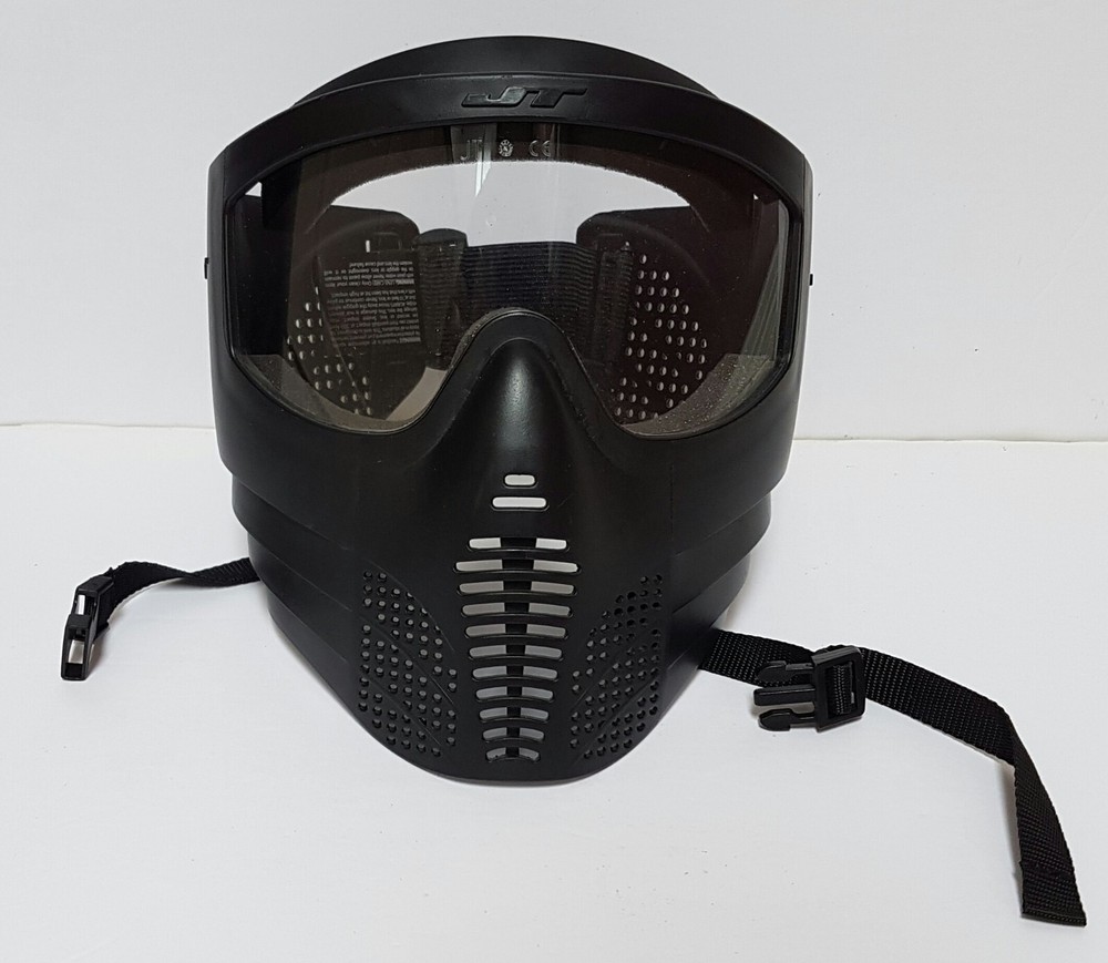 JT Paintball Mask Excellent Condition Black