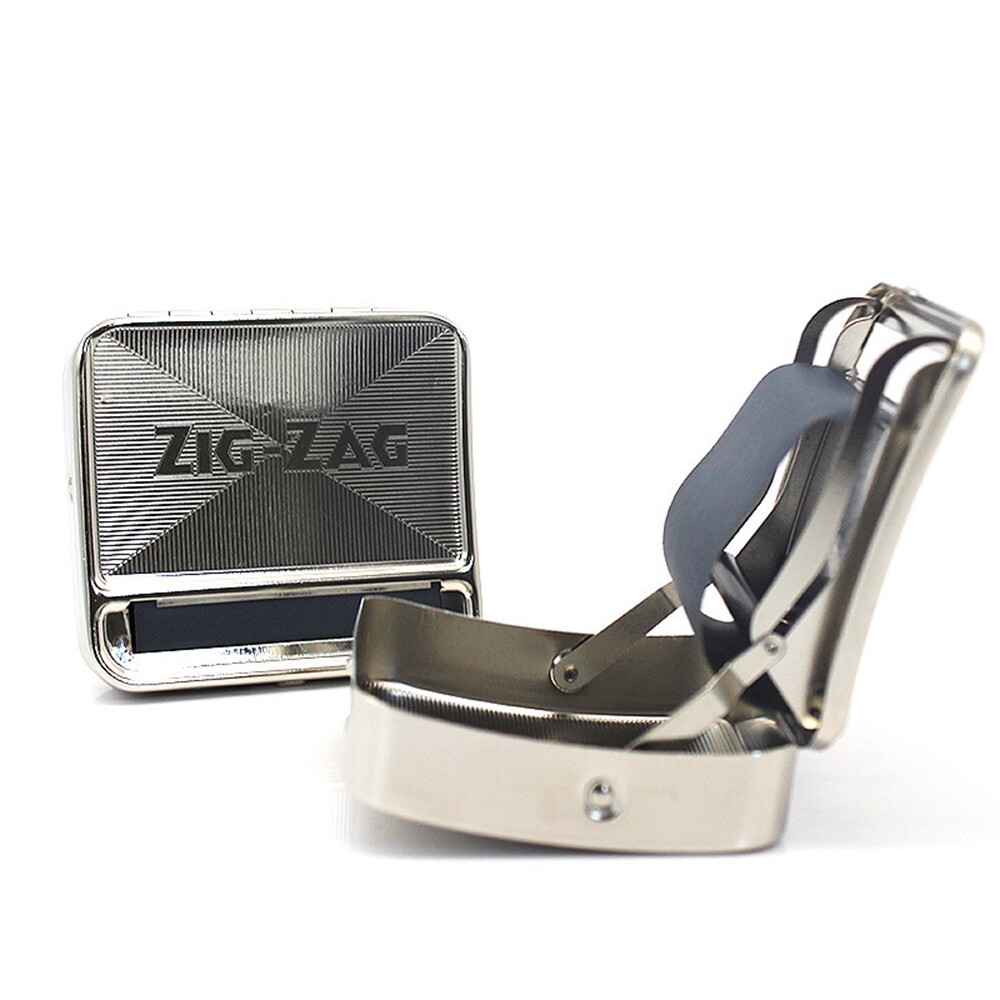Easy Manual Roller Hand Maker Metal Cigarette Rolling Machine 70mm