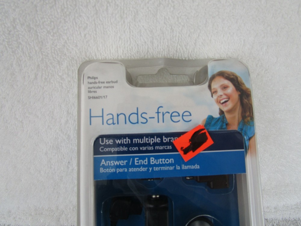 Philips Hands Free Earbud Multi-Brand Compatible~ [SAMSUNG/NOKIA/SONY ERICSSON]!