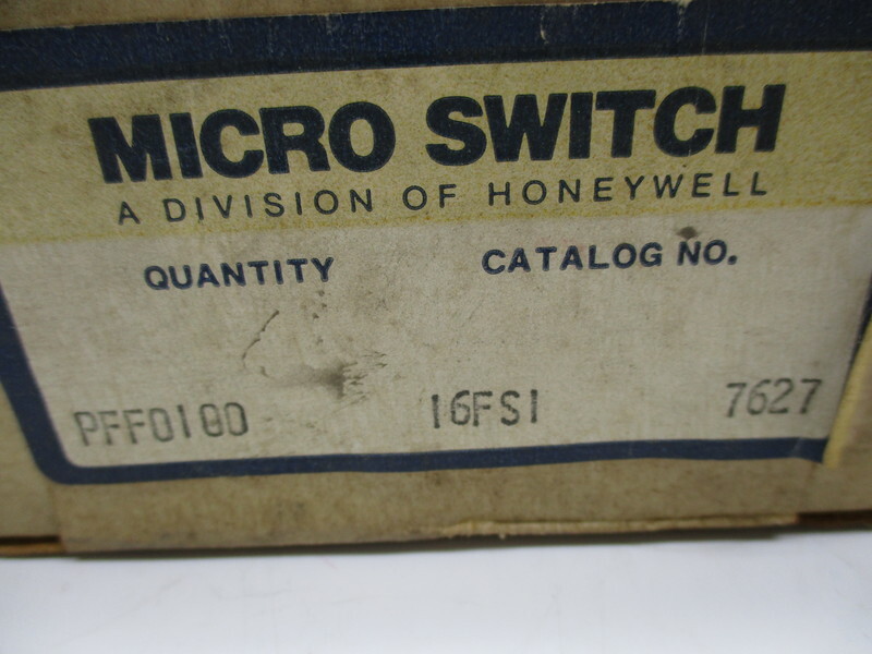 MICRO SWITCH PFF0100 16FSI NSMP