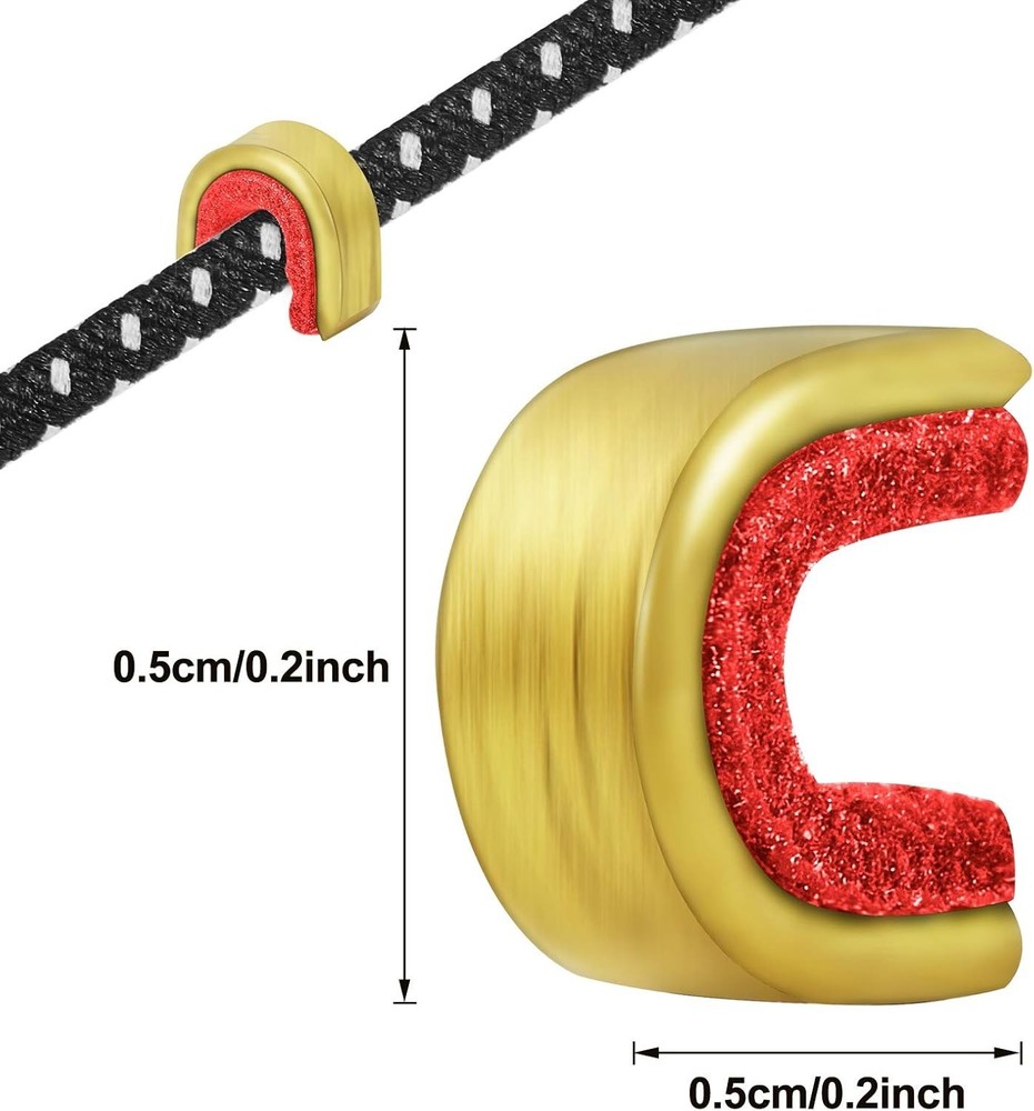 20 Pieces Nock Points Archery String Nocking Points Bow String Buckle Clip fo...