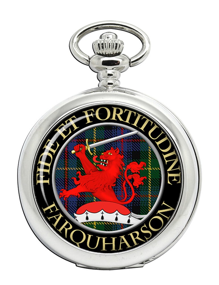 Farquharson Scottish Clan Pocket Watch