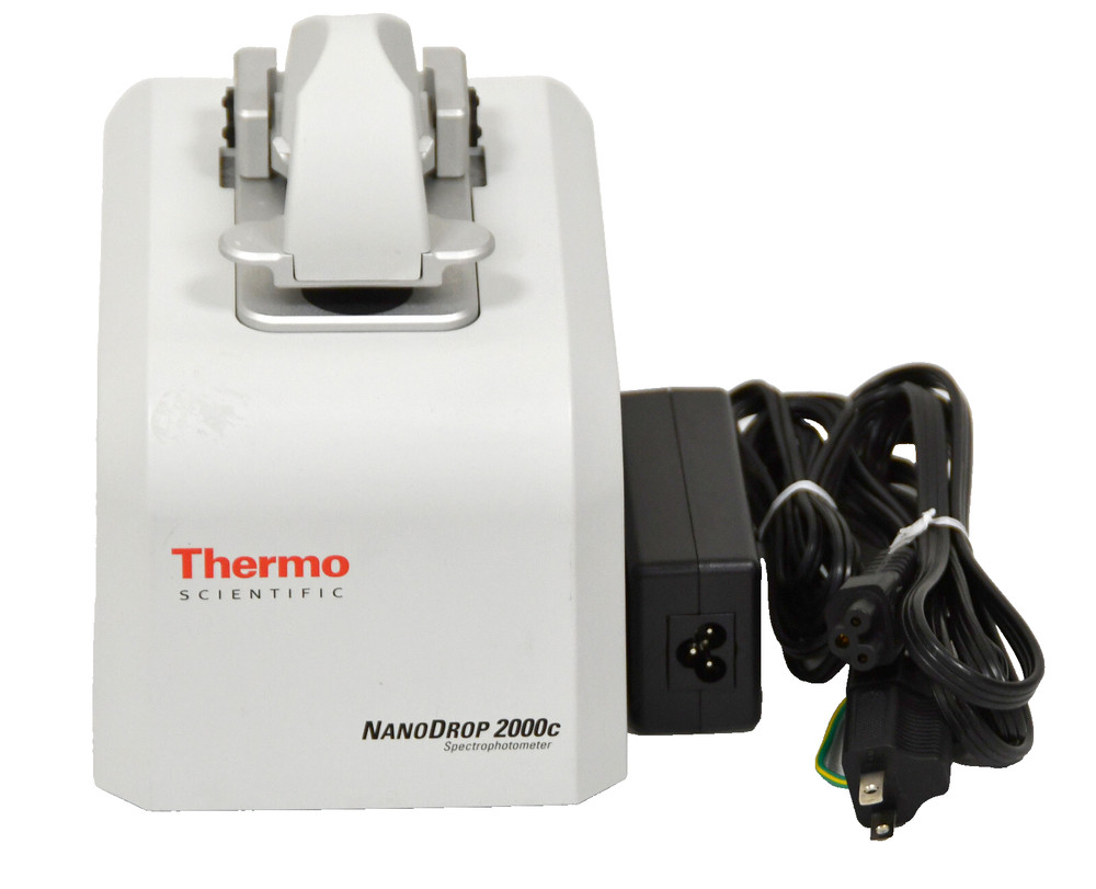 Thermo Scientific NanoDrop 2000C Spectrophotometer.
