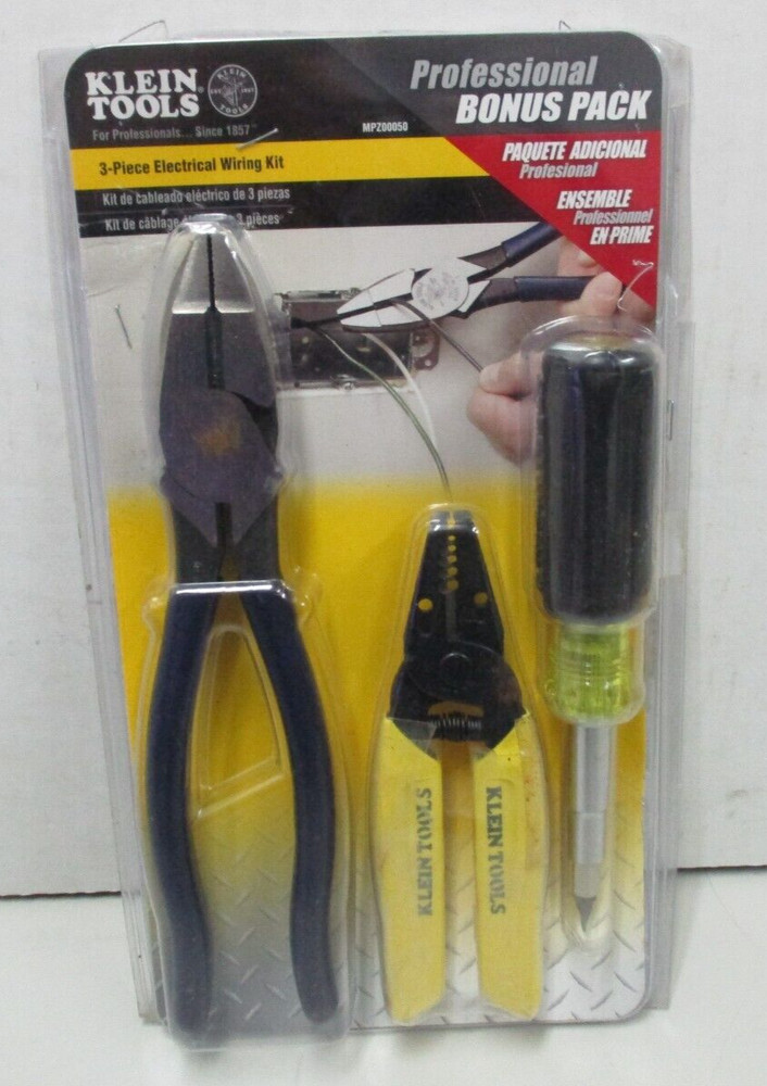 Klein Tools 3-Piece Electrical Wiring Kit