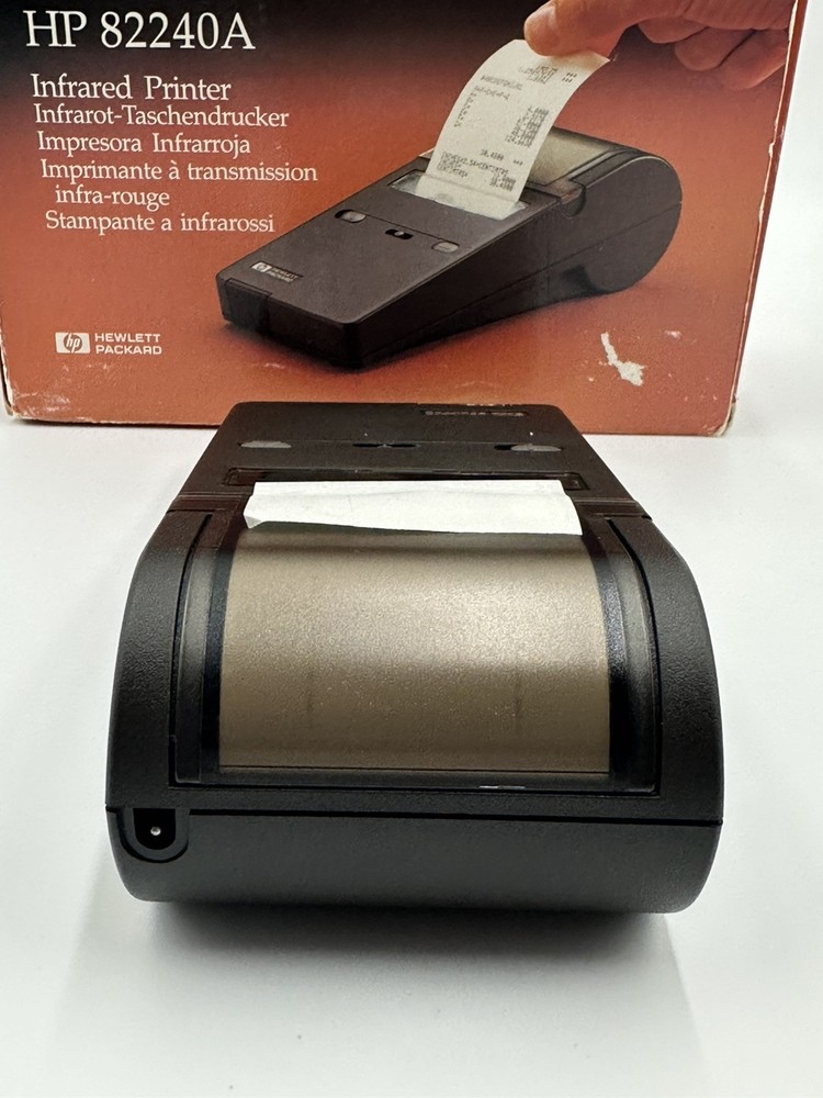 HP 82240A Infrared Printer Vintage Calculator Printer Boxed. Tested.