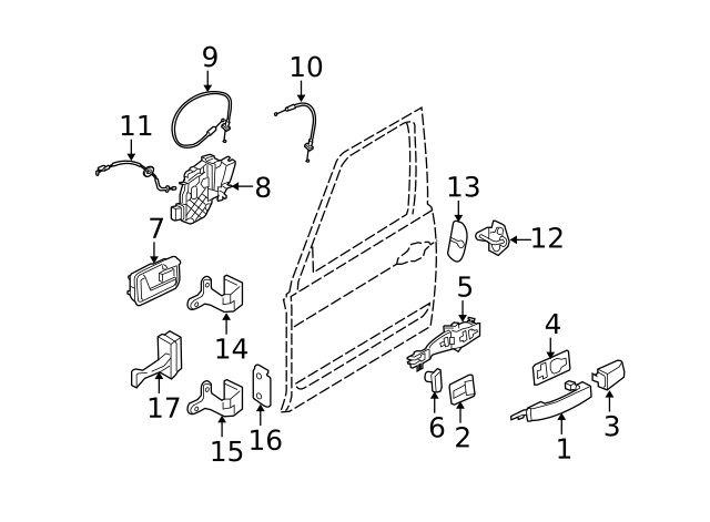 Genuine Lock Cable LR013916