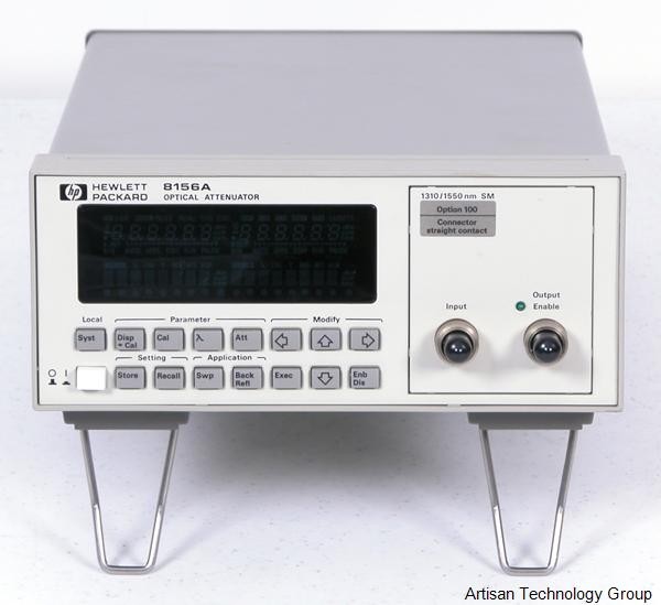HP 8156A Opt. 100 Optical Attenuator