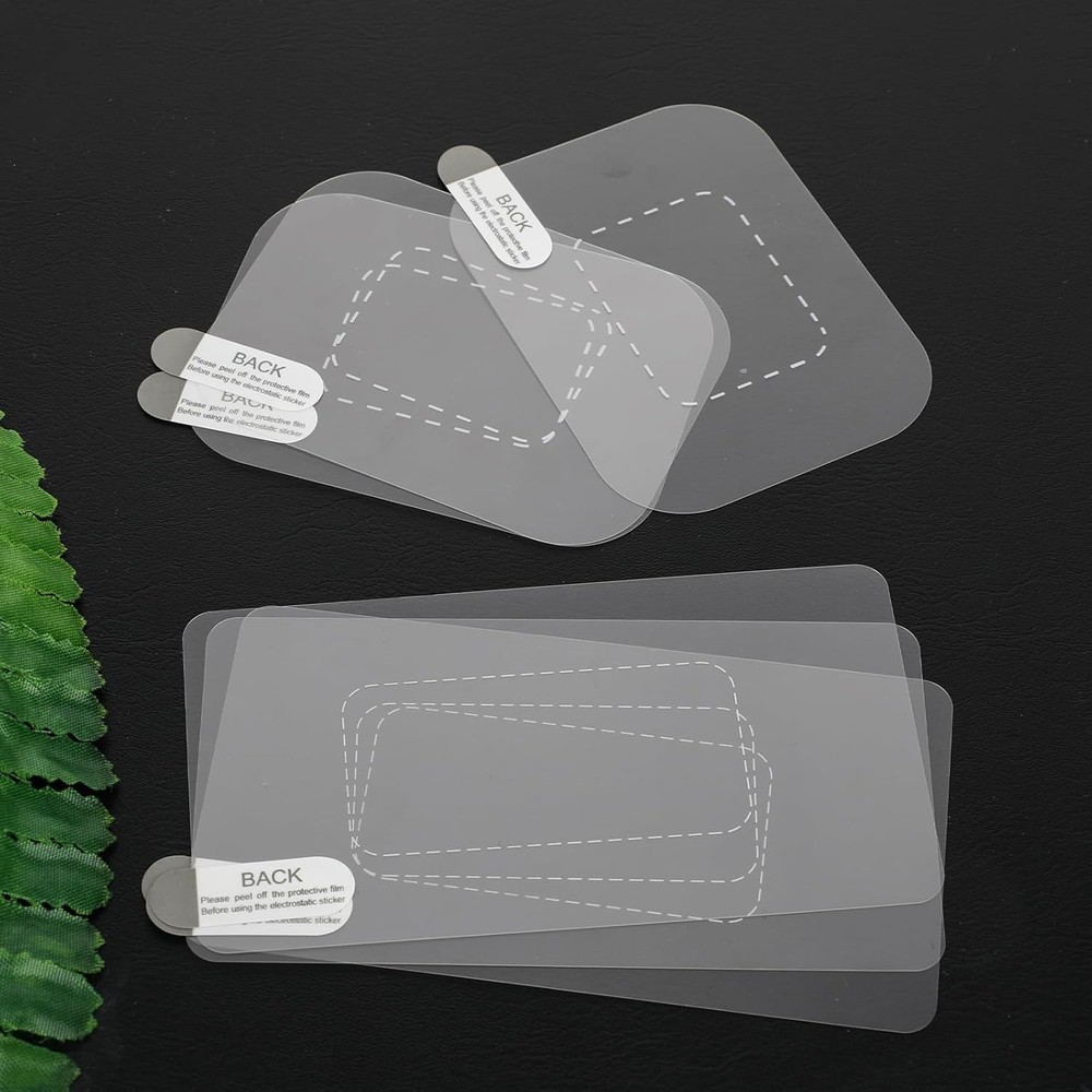 8Pcs Dashcam Windshield Sticke Clear Electrostatic Stickers Sticker