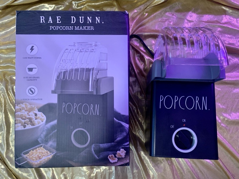 Rae Dunn. Popcorn Maker (NEW - OPEN BOX)