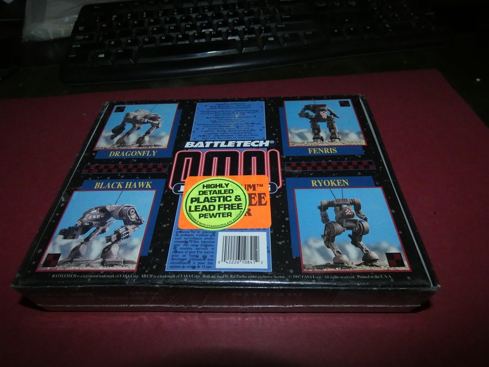 Ral Partha: Battletech 10-841: Medium Omni-Mechs Box set: Sealed