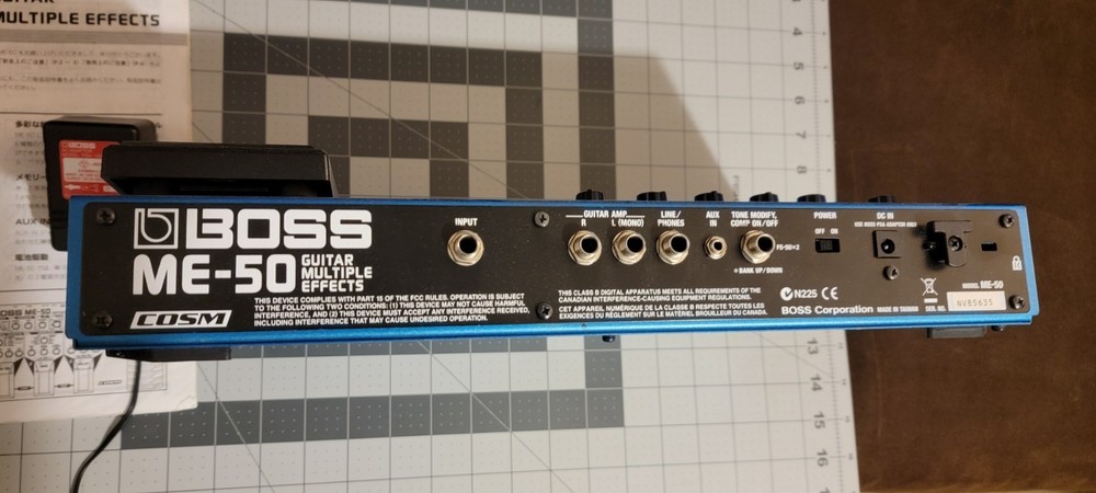 Boss ME-50 Guitar Multi-Effects Pedal