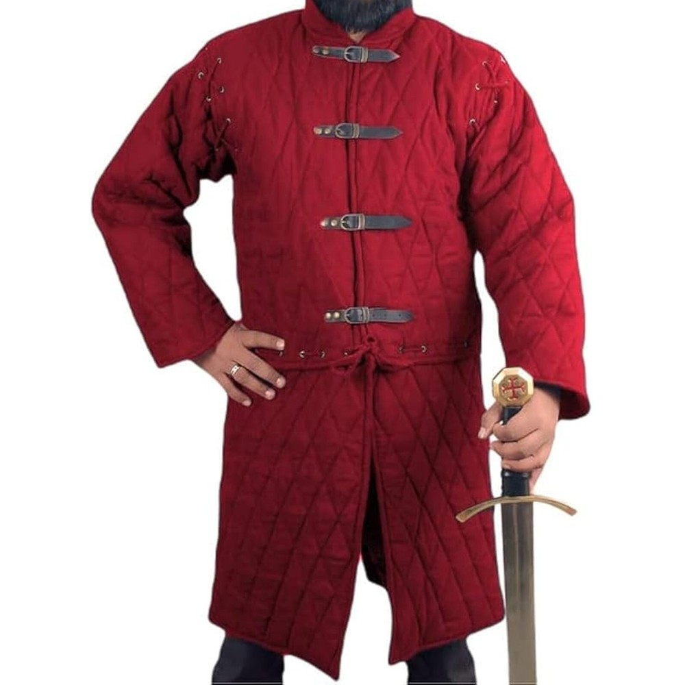 Medieval Thick Padded Armor Gambeson Costume