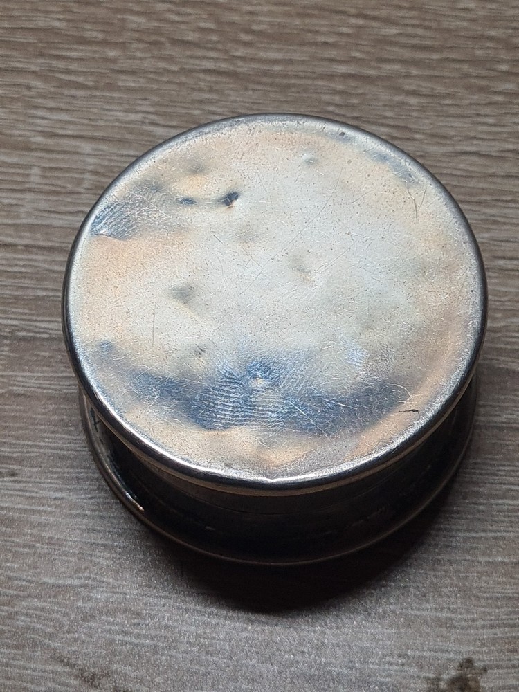 Sterling Silver Pill/Powder Box Art Deco