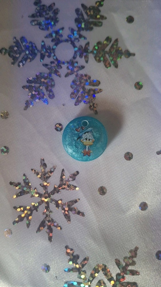 Resin Tag Dog mini  MC Duck