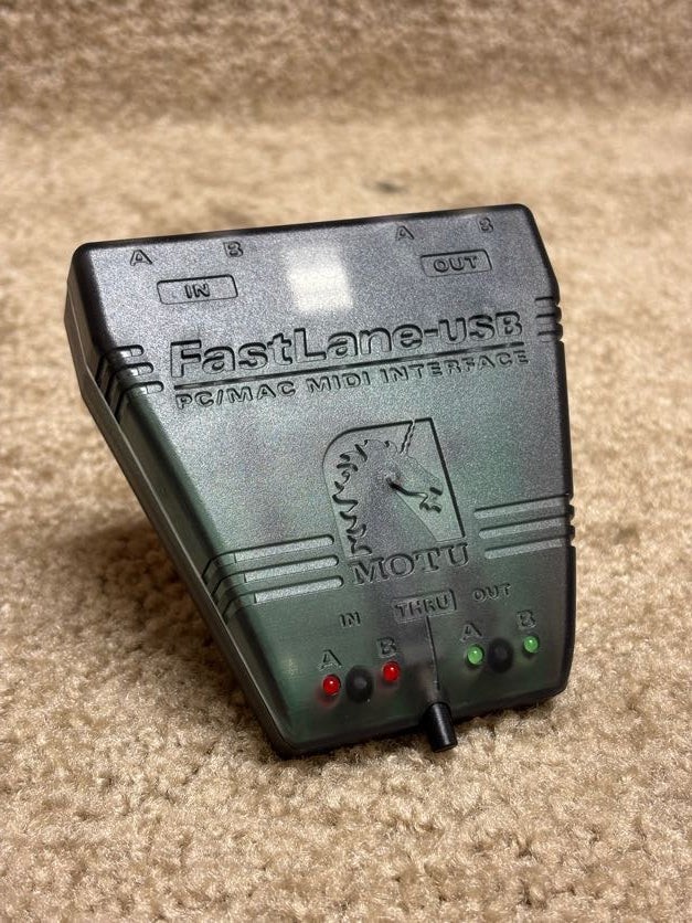 MOTU FastLane-USB PC/MAC MIDI Interface