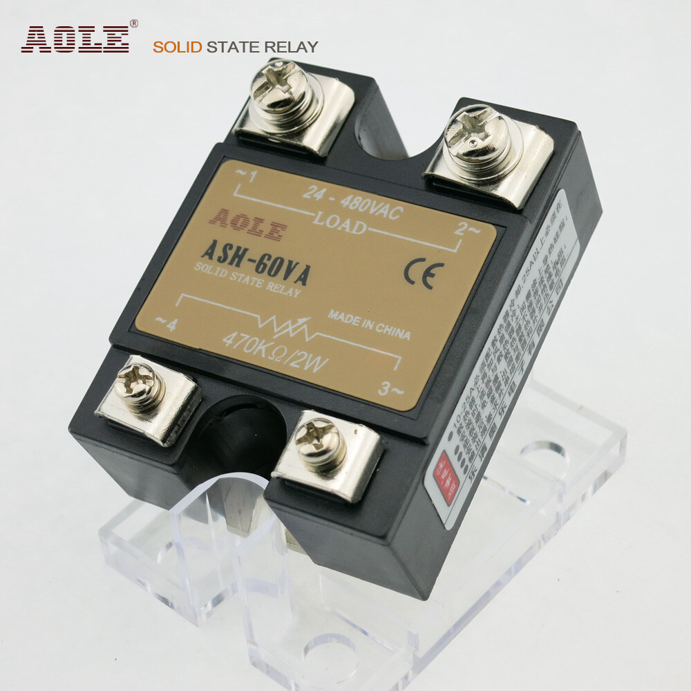 60A solid state control voltage AC voltage regulating relay ASH-60VA