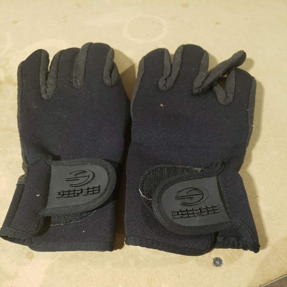 Black Deep See Gloves, Medium DIVE SMIMMER NSW NAVY SEAL SOF PJ SF