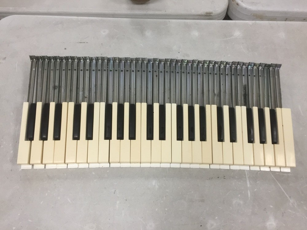 Baldwin Organ Waterfall Style Keys 44 Note 3.5 Octave Set! MAKE OFFER!