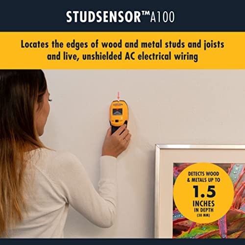 StudSensor Stud and Wall Scanner – Edge Locating Stud Edge Finding Finder A100