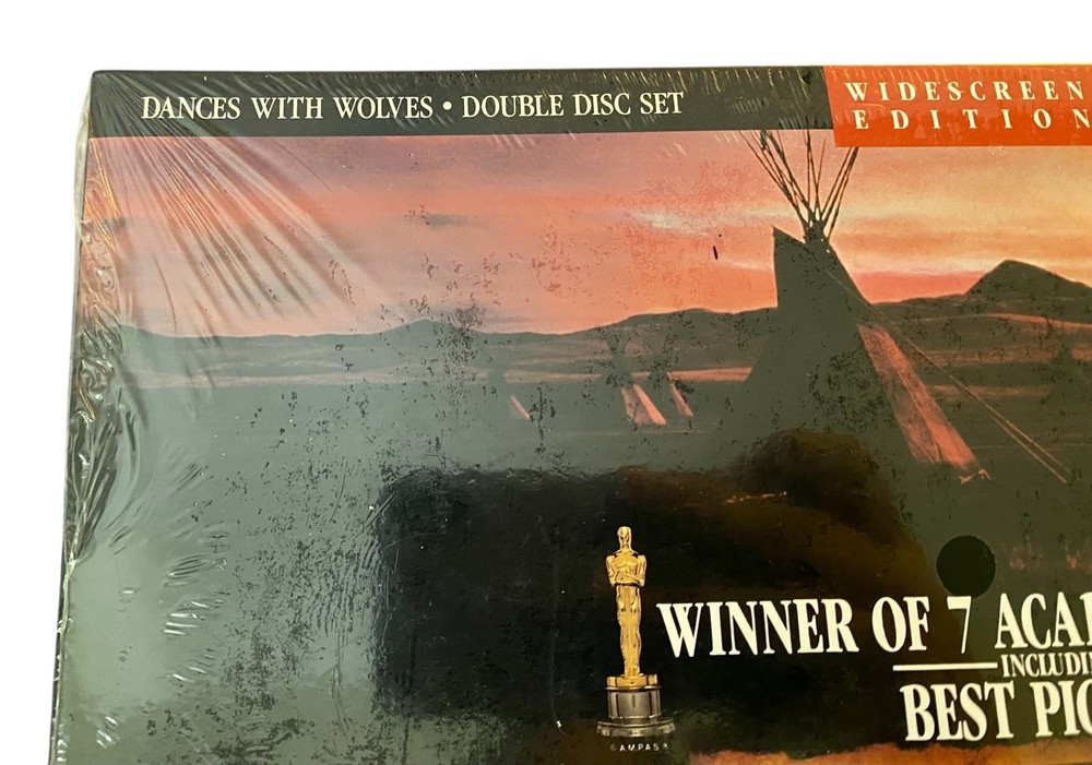 Dances With Wolves Widescreen Double Laser Disc Set