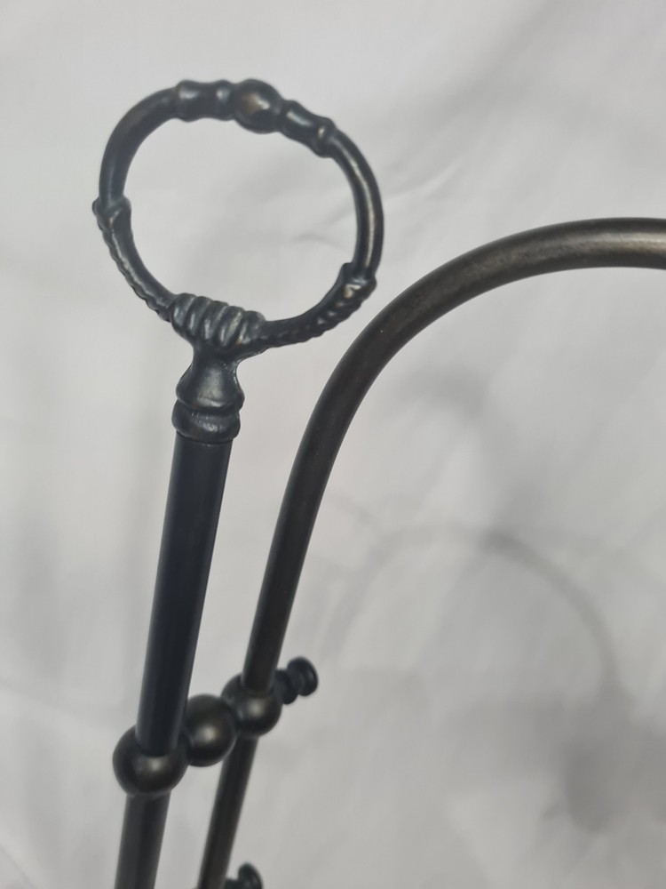 Statement Industrial Campaign Desk Lamp | Solid Heavyweight Task Light | 56cm