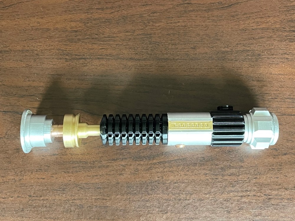 Obi-Wan Kenobi 3D Printed Lightsaber Hilt
