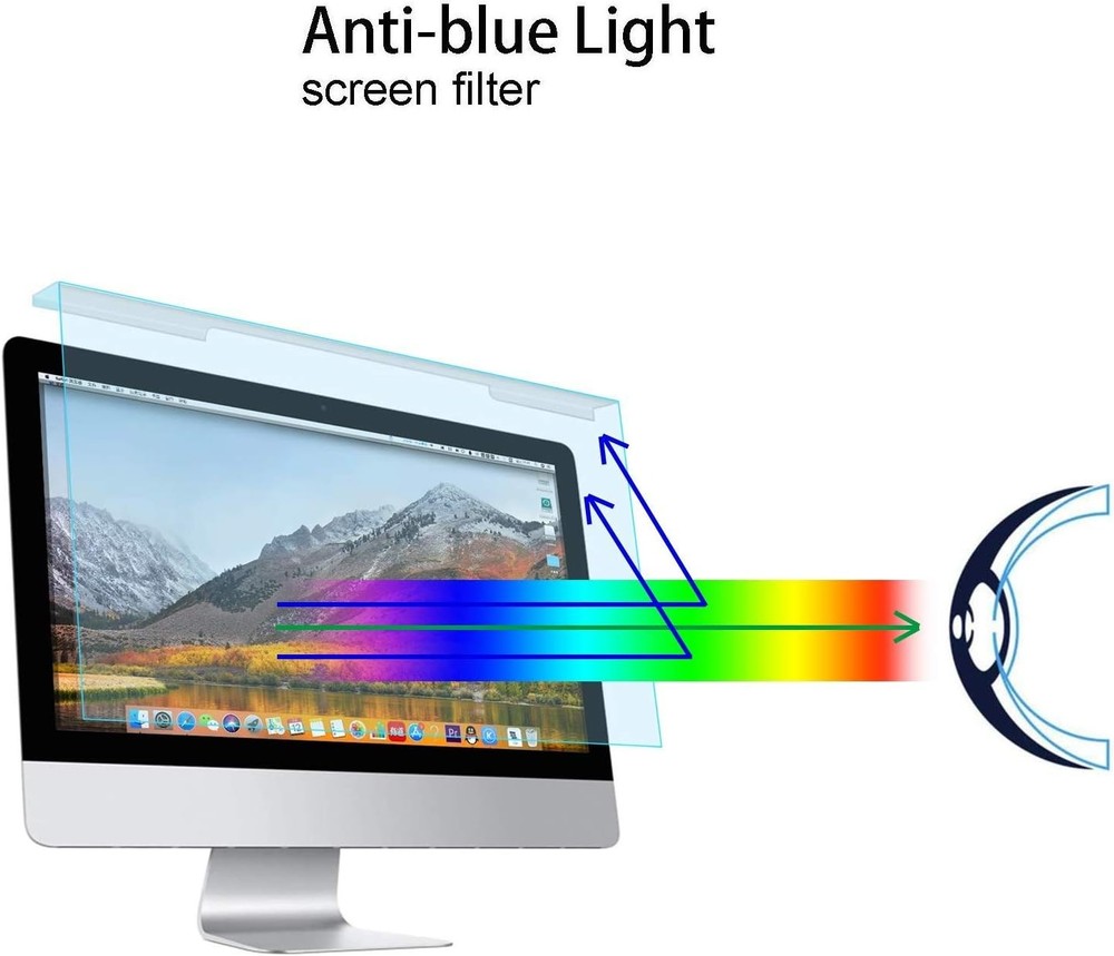 MOSISO 23-24 inch Computer Blue Light Blocking Screen Protector Inch