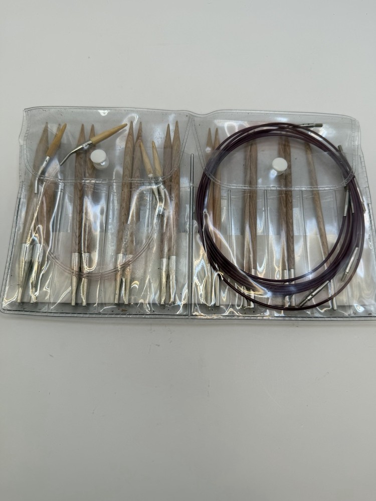 KnitPicks Options Interchangeable Needles Sunstruck Wood Set