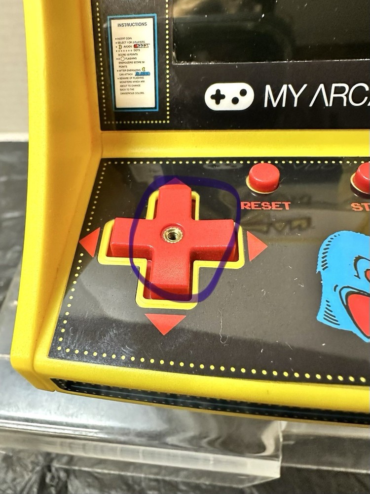 My Arcade Pac Man Micro Player Mini Arcade Game Works