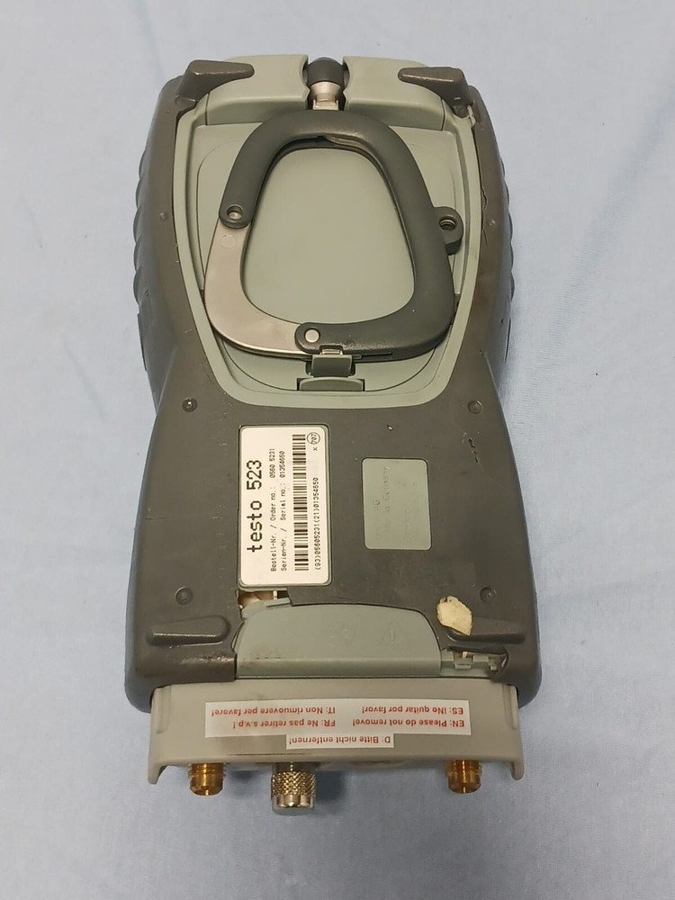 Testo 523 A/C Refrigeration System Analyzer 0560 5231 w/ Case