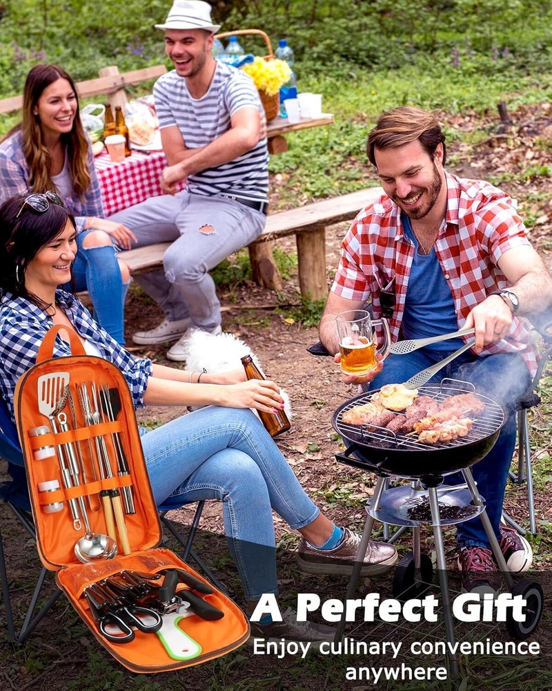 Camping Cooking Set - 33pcs/45pcs Camping Cooking Set