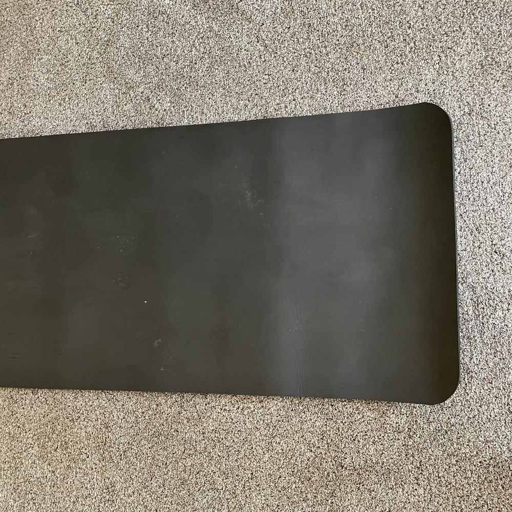 Amazon Basics 1/2-Inch Extra Thick Exercise Yoga Mat with Carrying Straps.