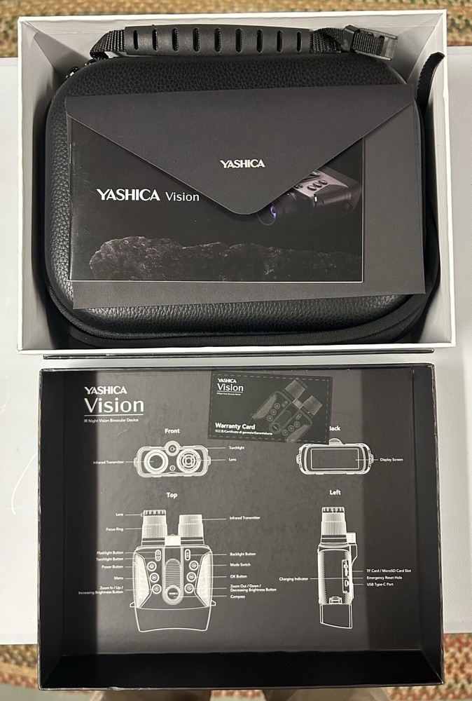 YASHICA Vision IR Night Vision Binocular, NIB
