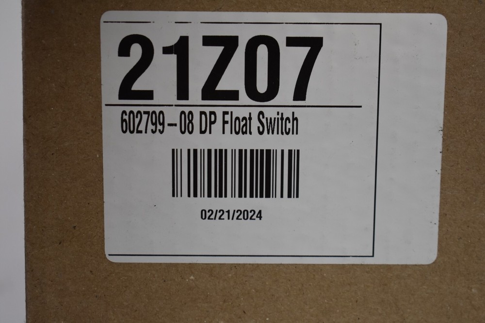 Drain Pan Float Switch Overflow Assembly 602799-08 21Z07 Replacement Unit