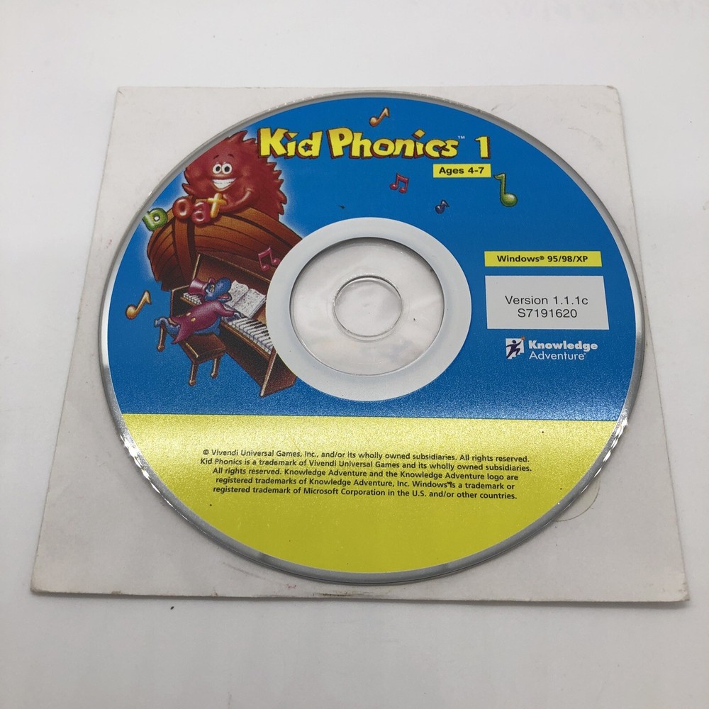 Kid Phonics Ages 4-7 PC